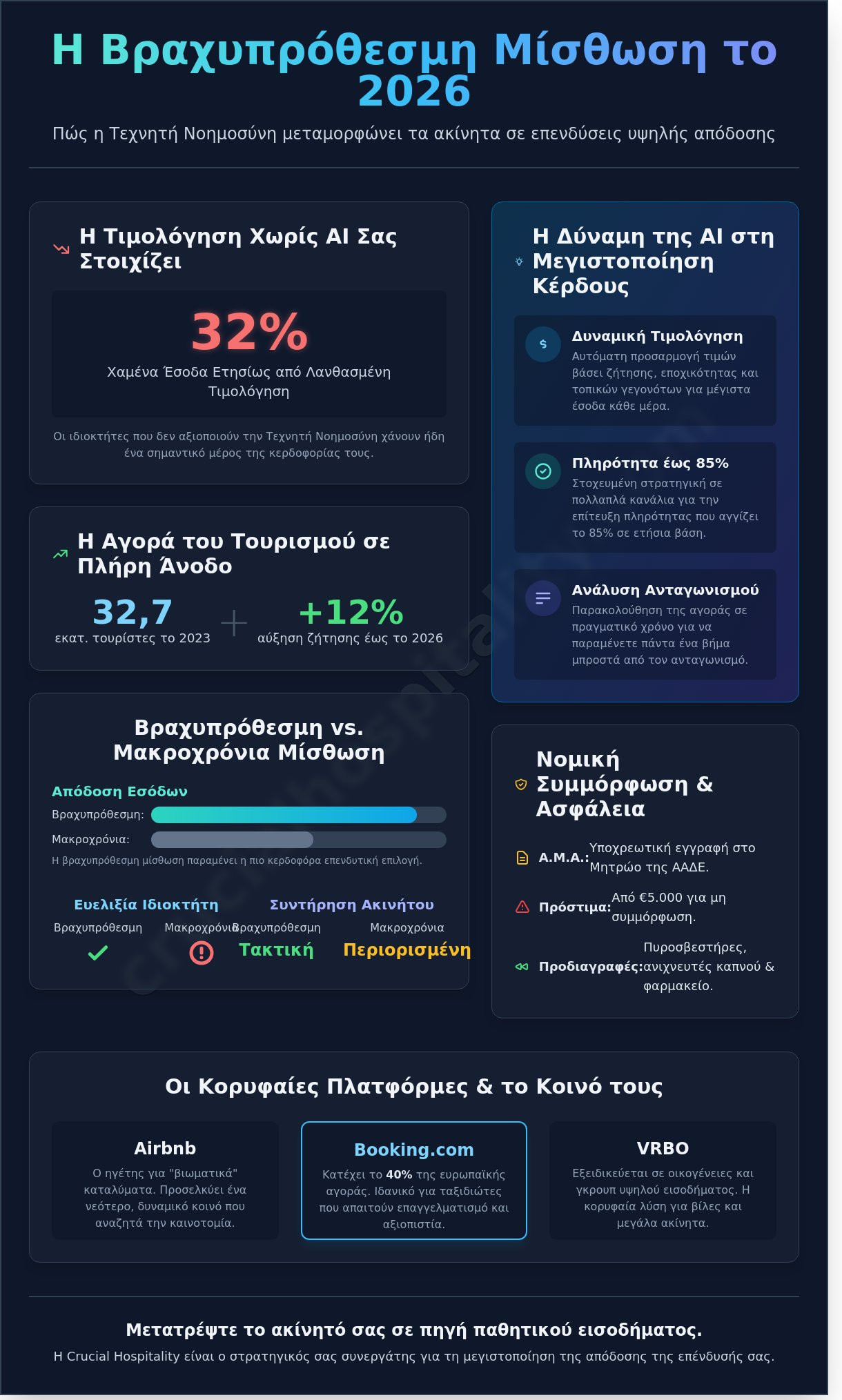 Βραχυπρόθεσμη Μίσθωση 2026: Ο Πλήρης Οδηγός για Ιδιοκτήτες Ακινήτων