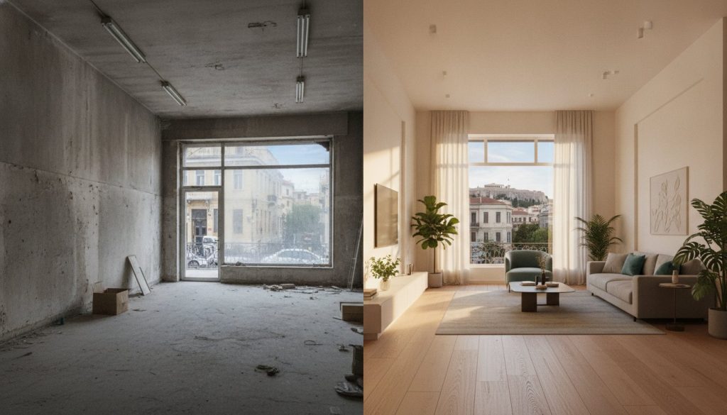 Αλλαγή χρήσης σε κατοικία: Οδηγός για AirBnb επενδύσεις