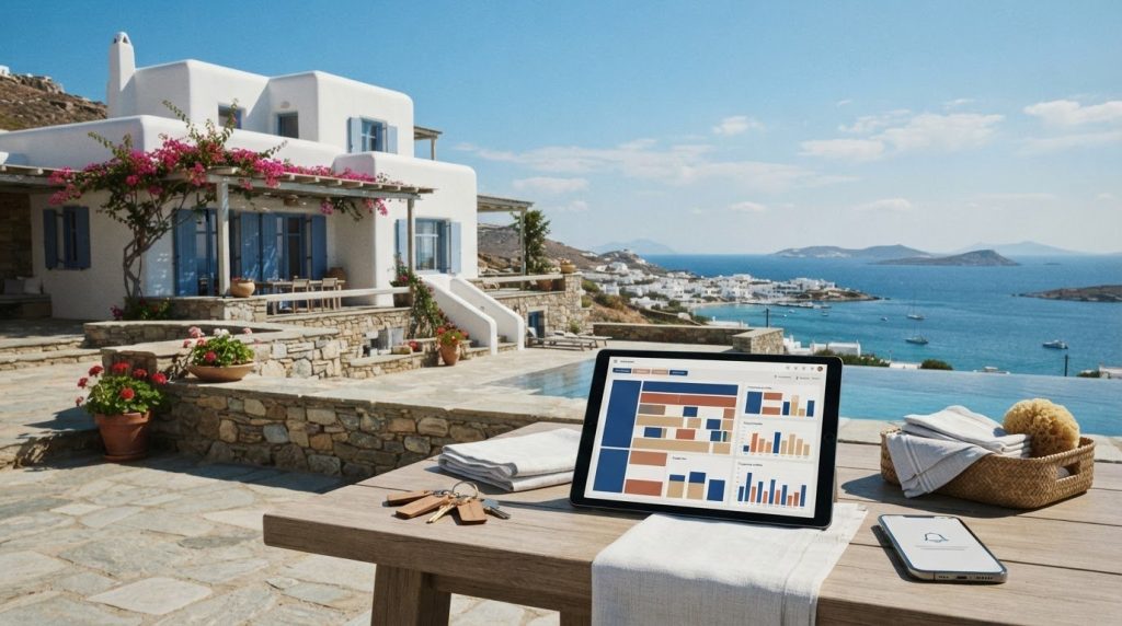 Διαχείριση Airbnb στις Κυκλάδες: πώς να οργανώσετε μια αποδοτική επένδυση το 2026