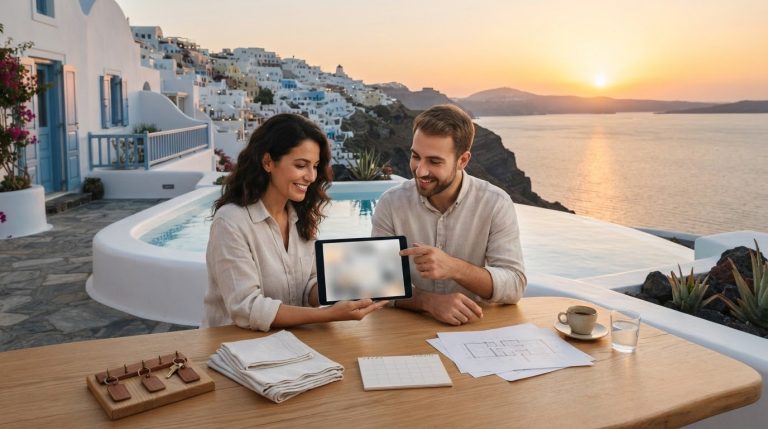 Διαχείριση Airbnb στη Σαντορίνη: Οδηγός για ιδιοκτήτες το 2026