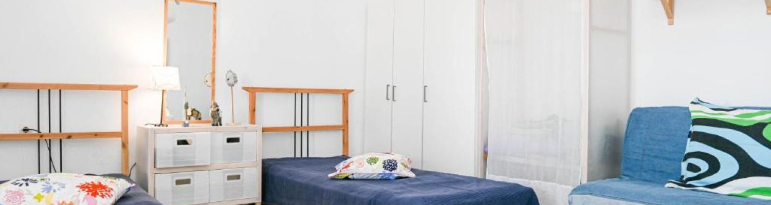 santorini bedroom